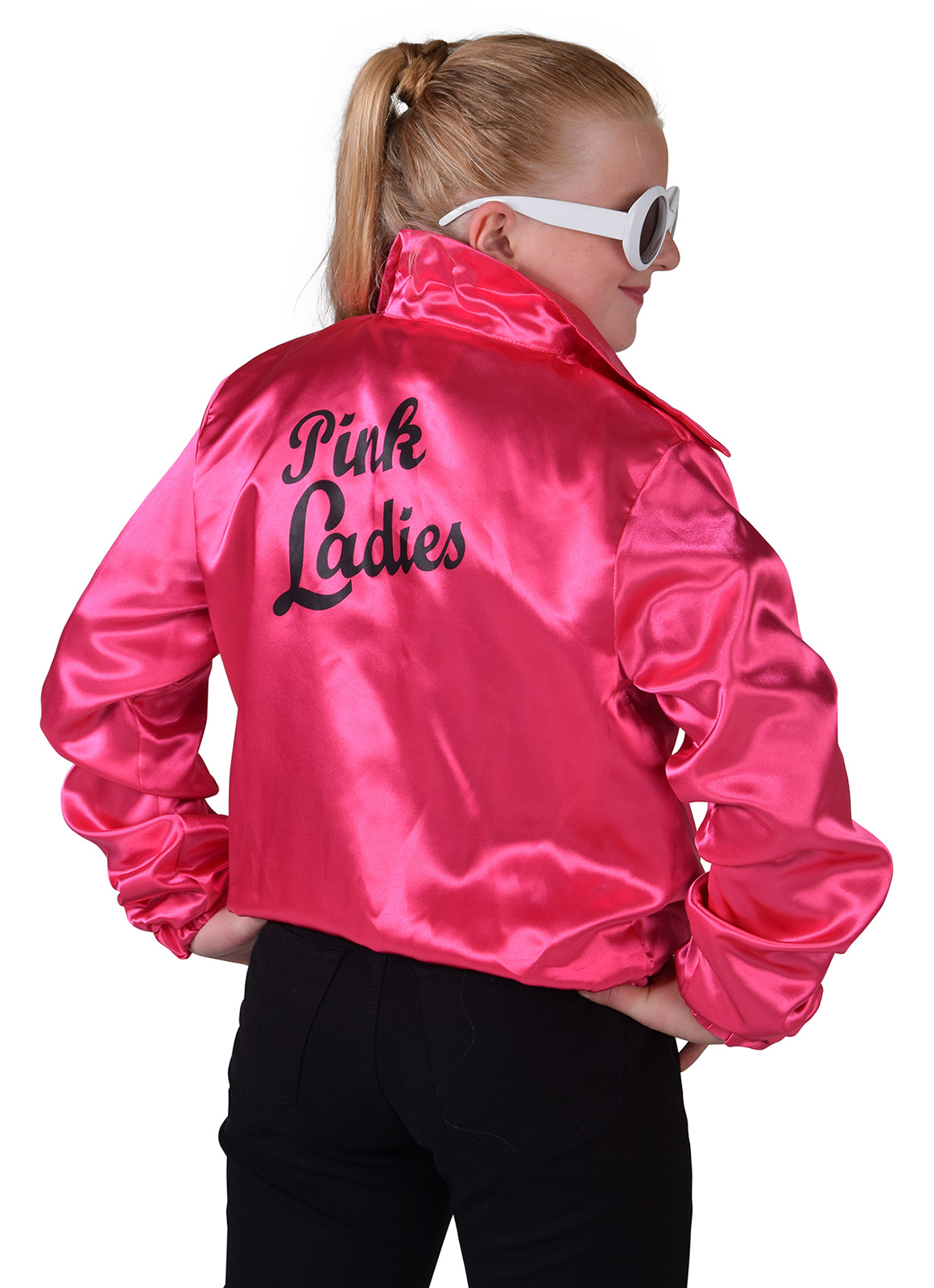 Pink lady - Willaert, verkleedkledij, carnavalkledij, carnavaloutfit, feestkledij, jaren 60 , r&r, sixties, hippie, flowerpower
