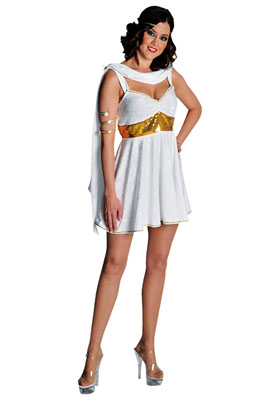 Romeinse dame wit kort - 