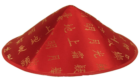Chinese schijf rood - 