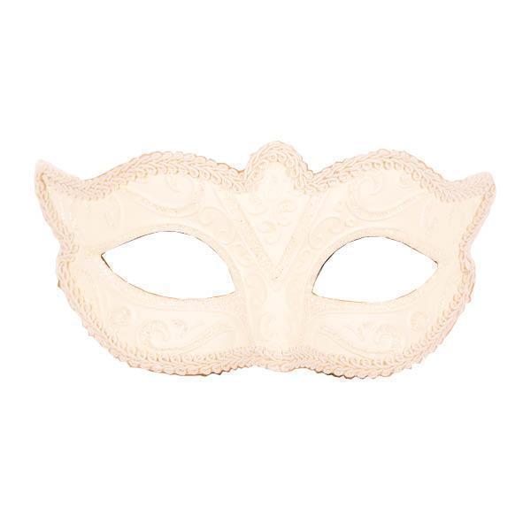 Venetiaans masker wit - .Willaert, verkleedkledij, carnaval kledij, carnaval outfit, feestkledij, masker, Venetiaanse maskers, oogmasker, loupe, Venetiaans bal, gemaskerd bal, bal masque, gemaskerd feest, Masquerade