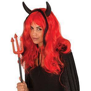 Pruik duivel lady - 