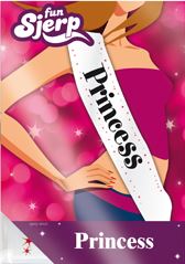 Sjerp Princess - Willaert, verkleedkledij, feestkledij, vrijgezellen, linten, tekst, trouwen, bride to be, lint vrijgezellen, princess, prinses