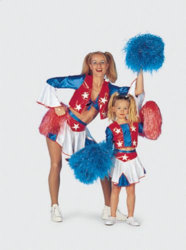 verhuur - carnaval - Uniform - cheerleader