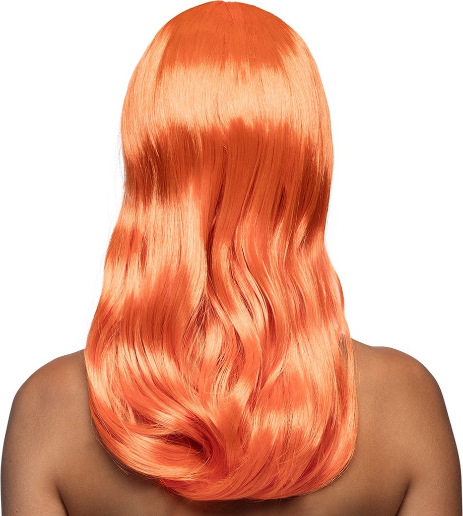 Pruik Astrid oranje