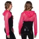 Bolero visnet fluo roze