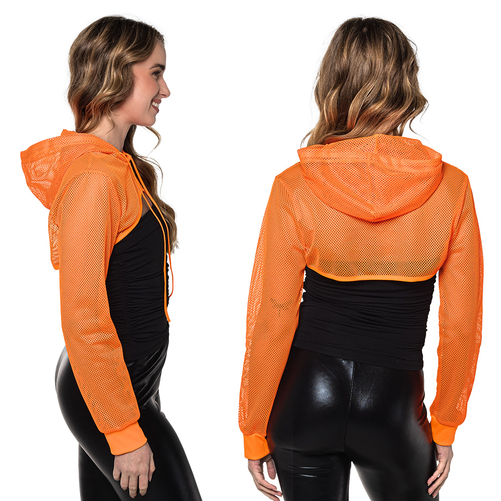 Bolero visnet fluo oranje