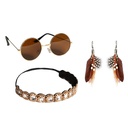 Set hippie bruin