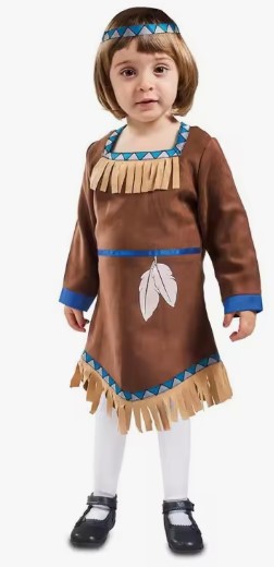 Indianenkostuum baby meisje