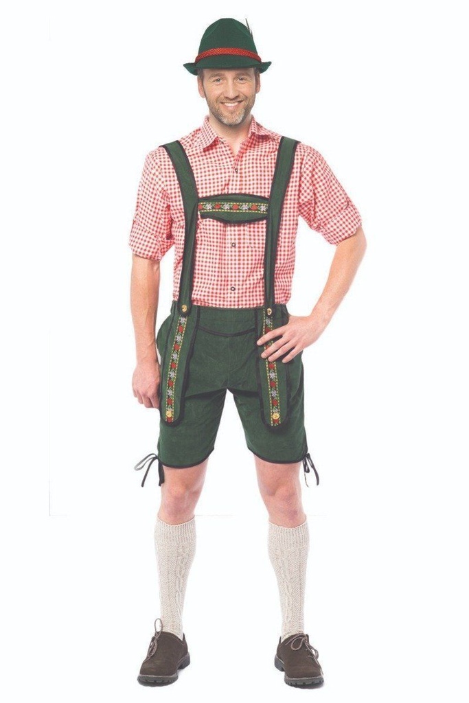 Lederhosen broek Johann groen