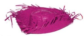 Strohoed roze