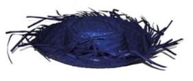 Strohoed blauw