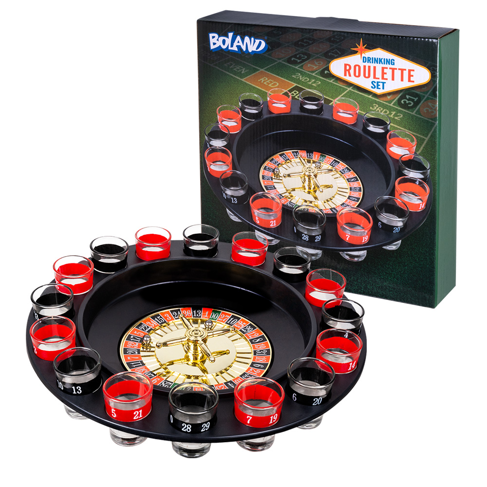 Drinking roulette set