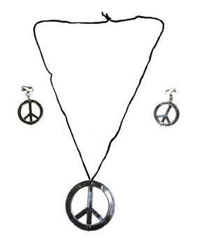 Set hippie zilver