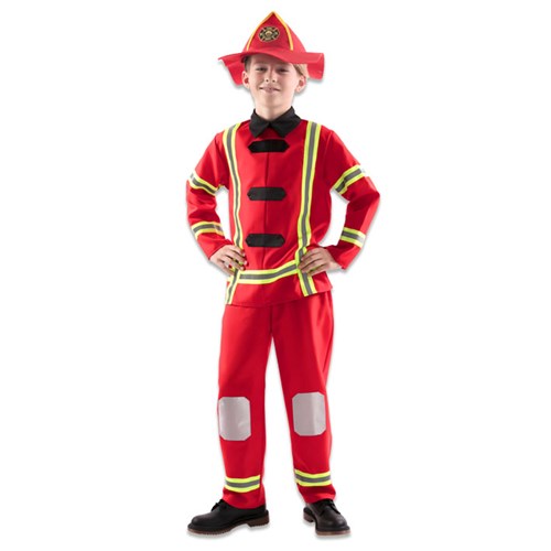 Brandweerkind rood