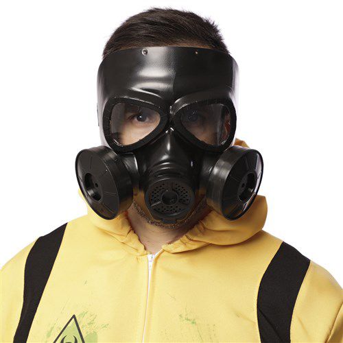 Gasmasker zwart