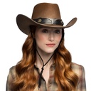 Cowboyhoed Wyatt bruin