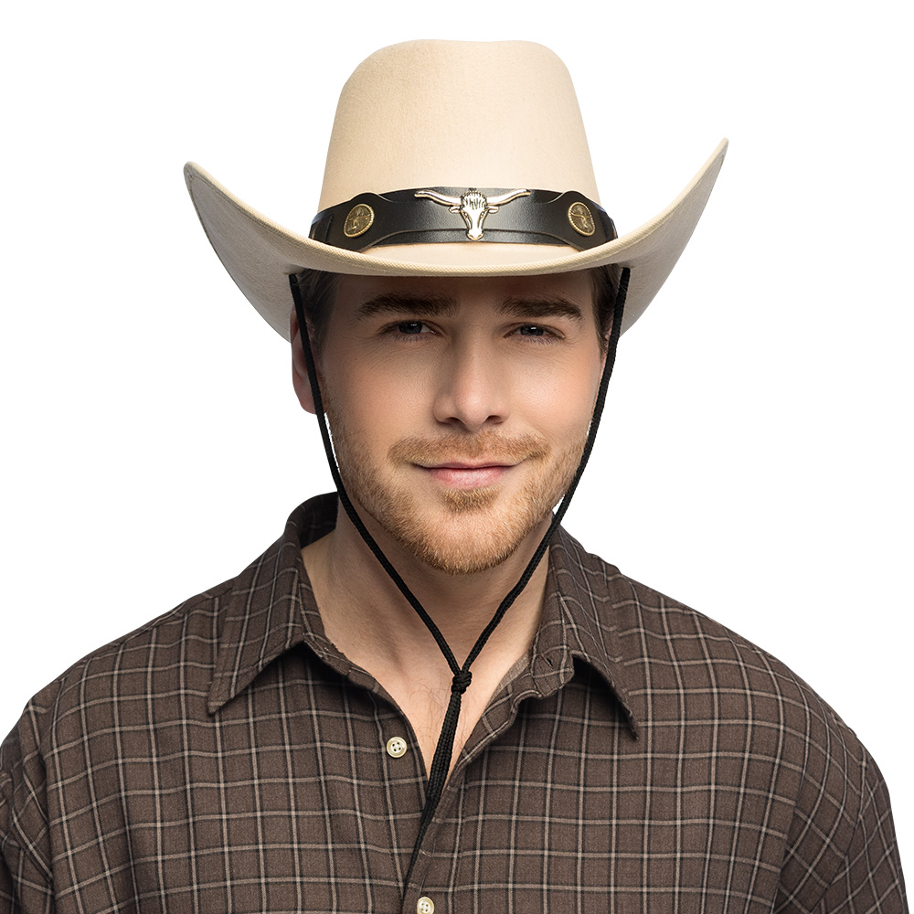 Cowboyhoed Wyatt beige