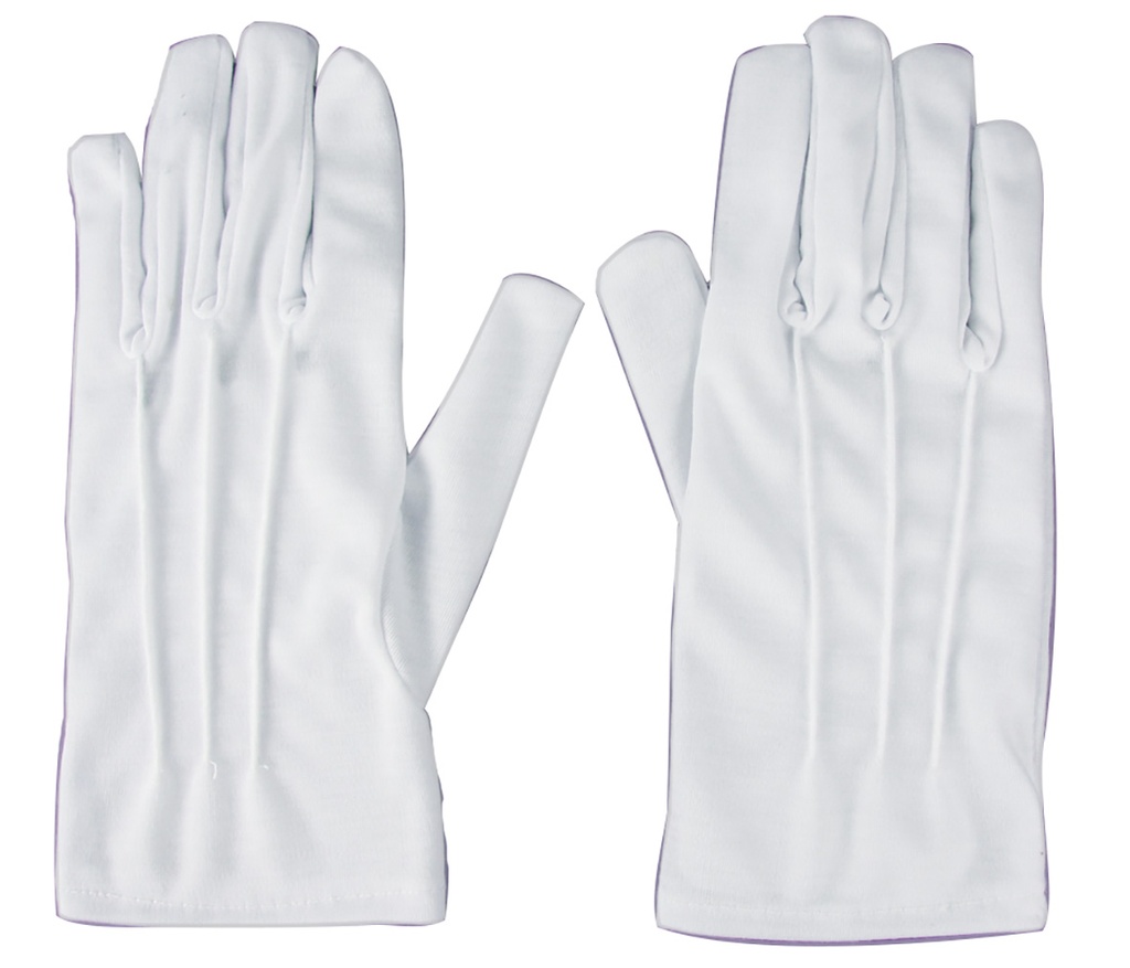 Handschoenen kort wit