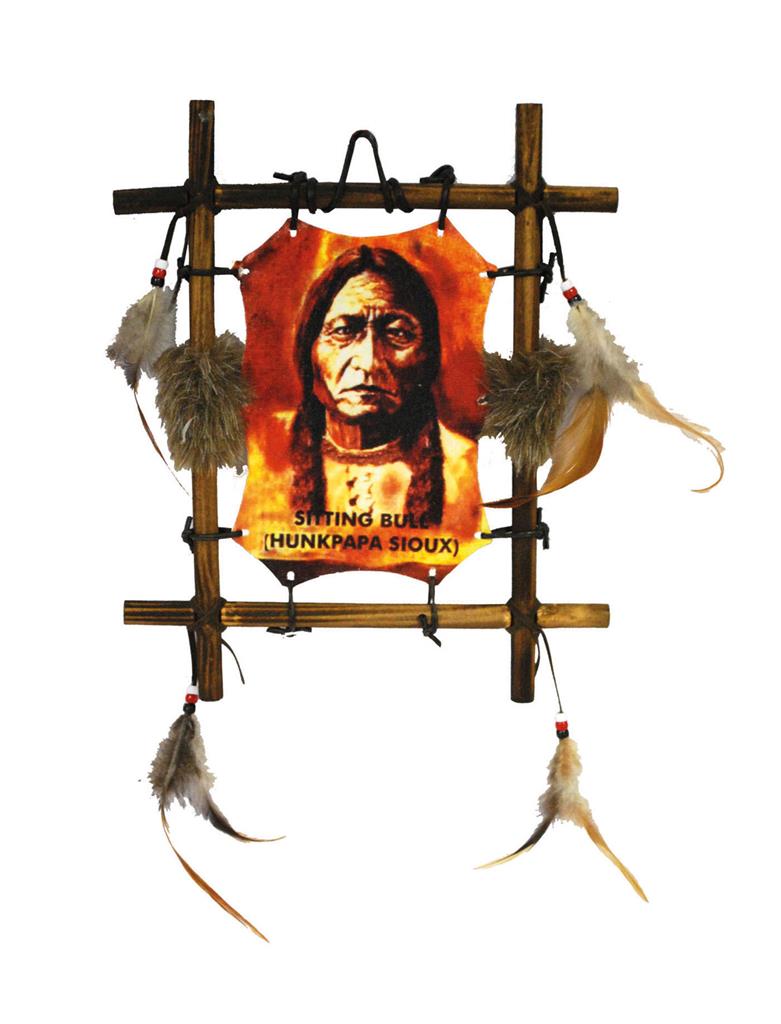 Wanddecoratie indiaan 25 cm