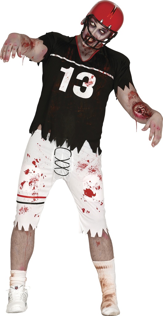 Halloweenkostuum Zombie rugbyspeler
