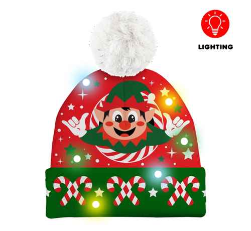 Elf muts met licht