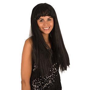 Pruik Delphine zwart