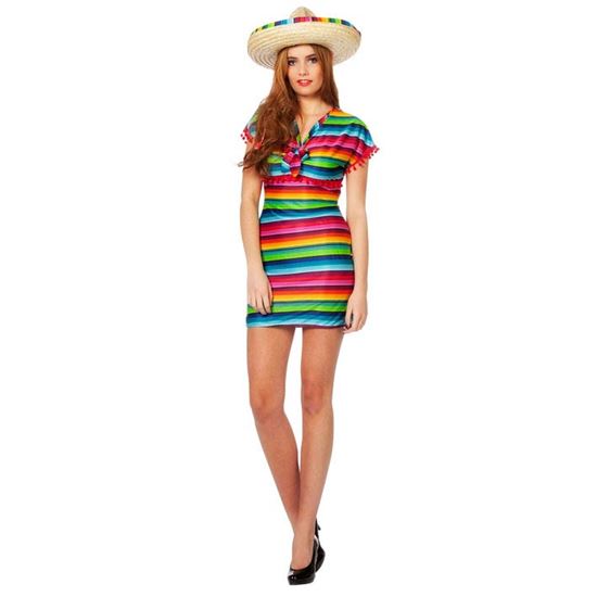 Mexicaans kleed dame