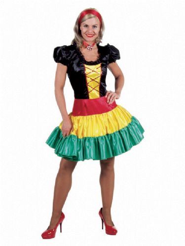 Braziliaans kleed dame volan