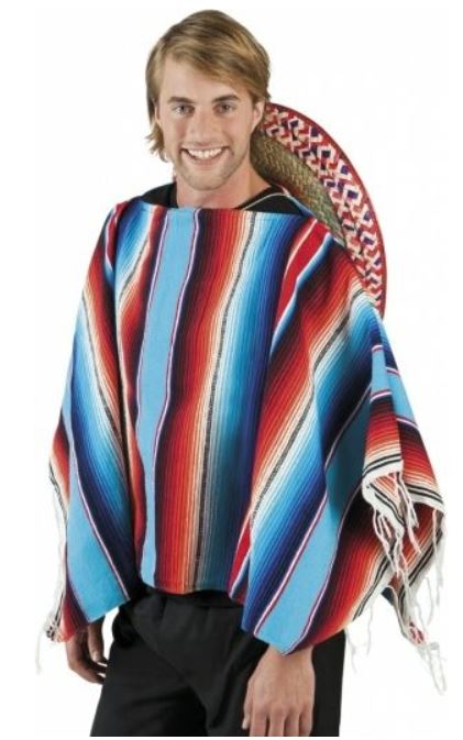 Mexicaans kostuum poncho