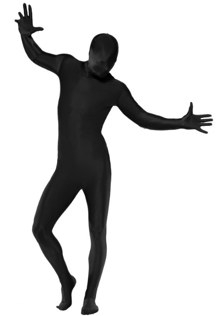 Morphsuit zwart