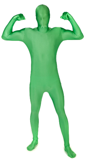 Morphsuit groen