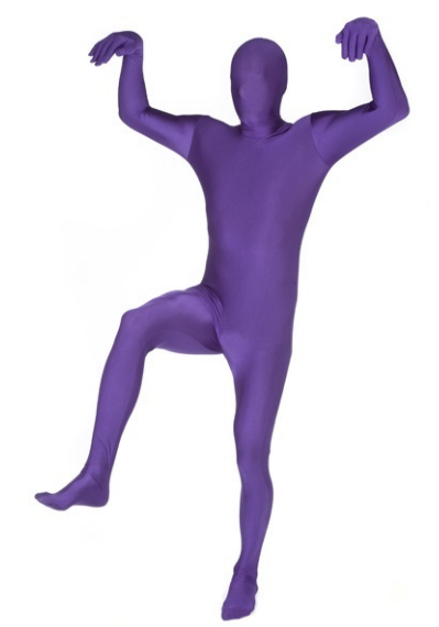 Morphsuit paars