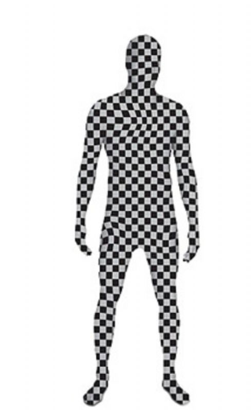 Morphsuit geruit