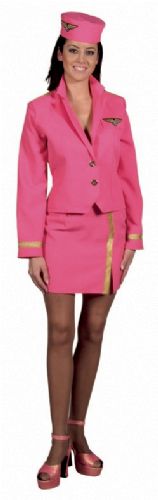 Stewardess roze