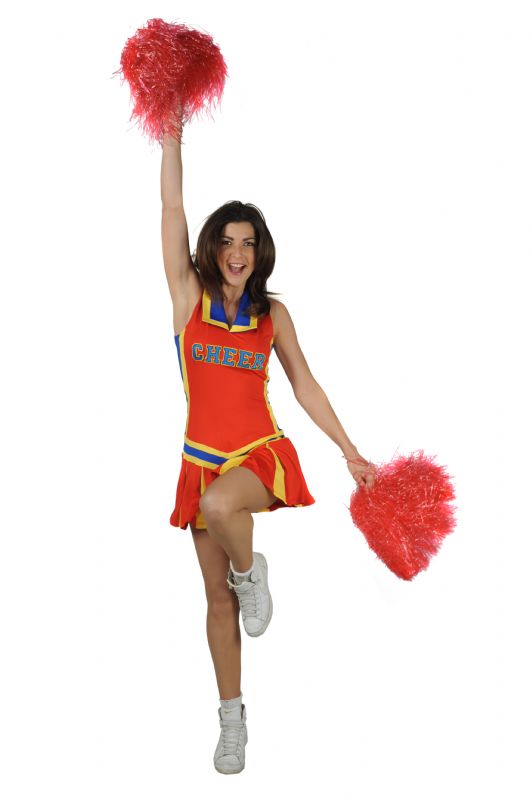 Cheerleader blauw