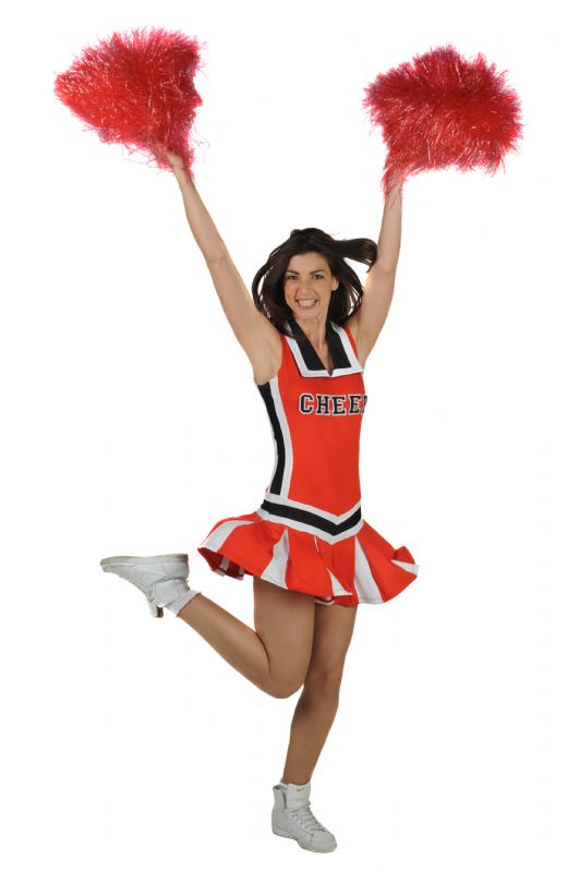 Cheerleader zwart