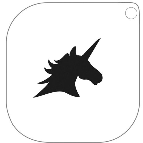 MAKE-UP TEMPLATE 48 eenhoorn