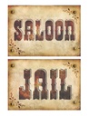Wanddecoratie Western