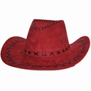 Cowboyhoed leerlintjes rood