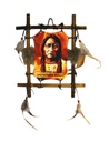 Wanddecoratie indiaan 25 cm