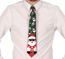 Kerstman stropdas 45 cm