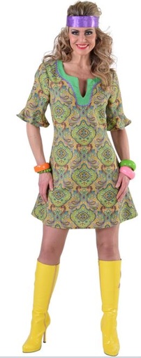 Hippie dame Summer of love kleed