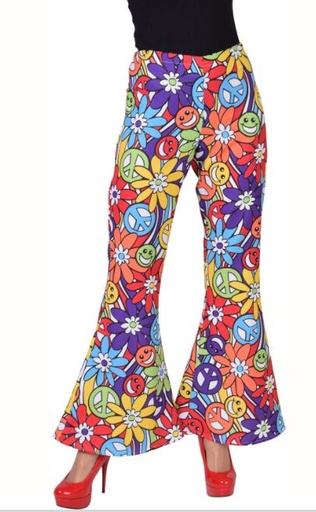 Hippie broek dame smile