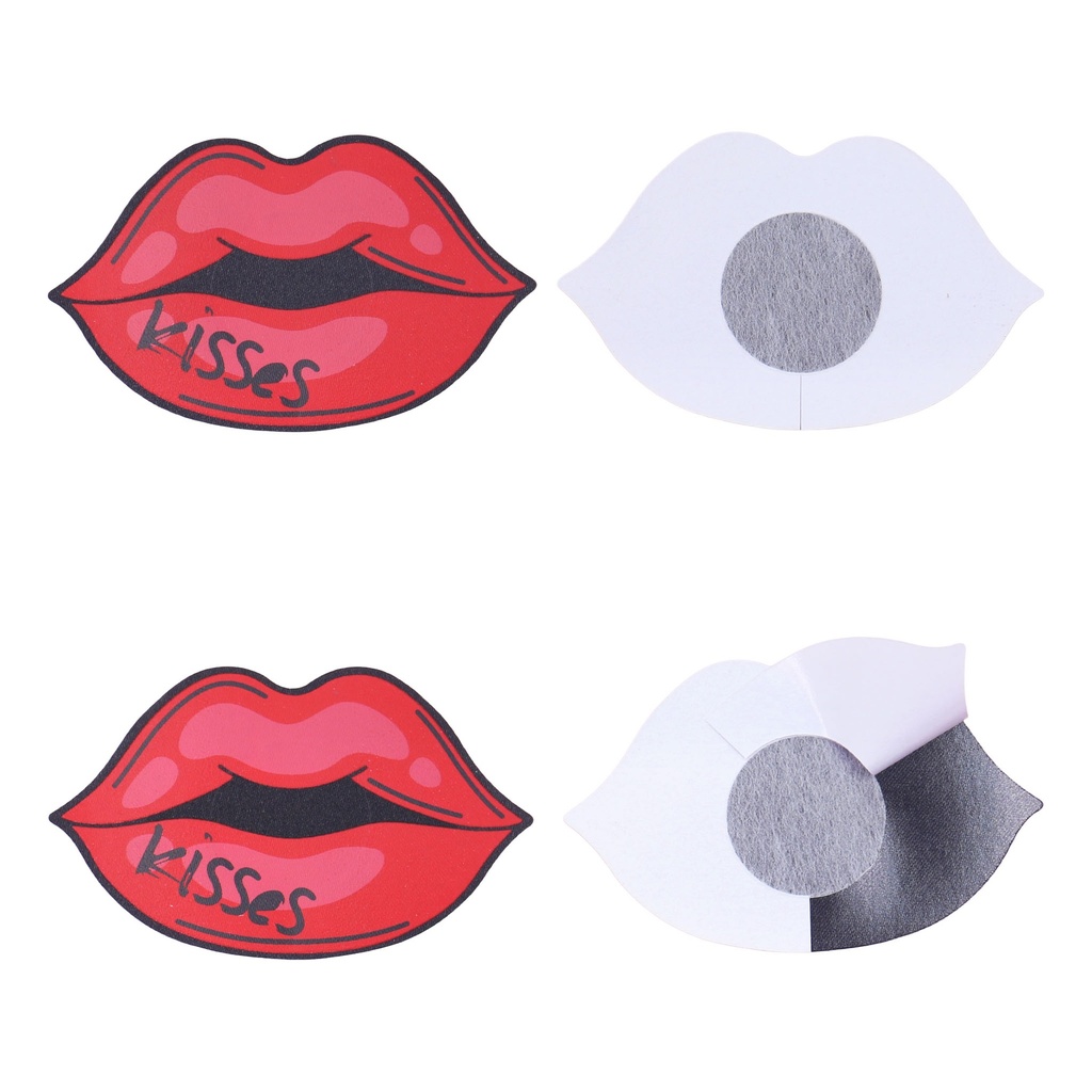 Tepelsticker rode lippen