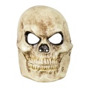 Halloweenmasker schedel met beweegbare kaak