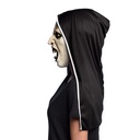 Halloweenmasker latex 'Screaming nun' met kap