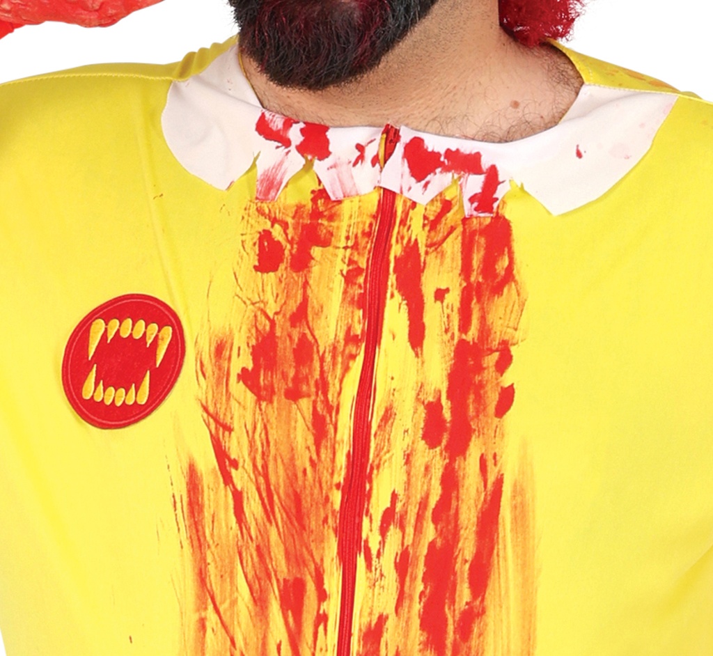 Halloweenkostuum Burgerclown