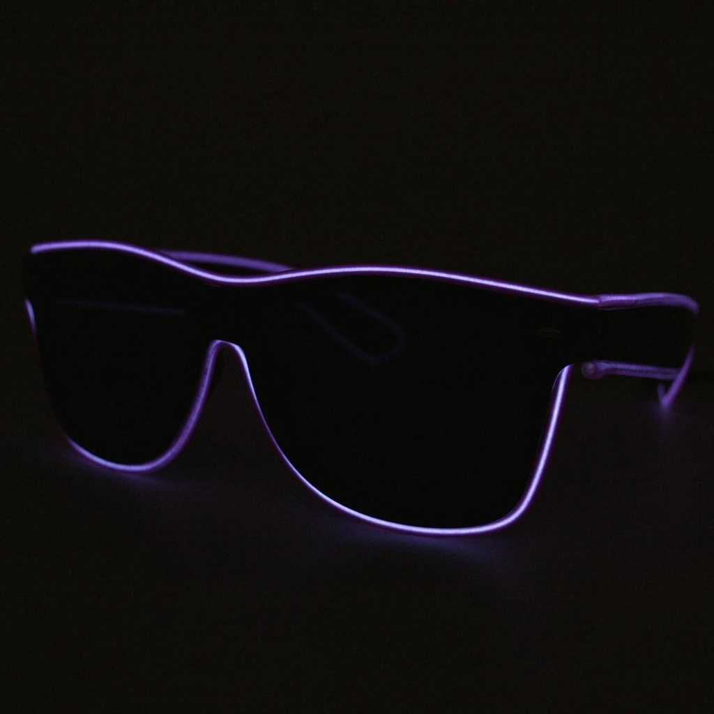 Bril led paars