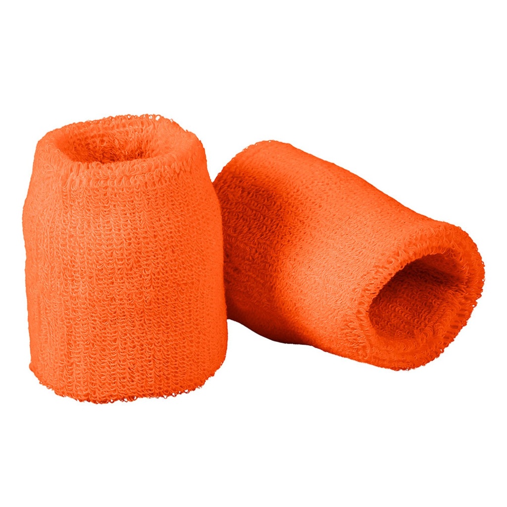 Pols zweetbanden fluo oranje