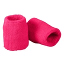 Pols zweetbanden fluo roze
